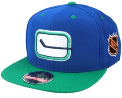 Vancouver Canucks Blockhead Royal Snapback - American Needle