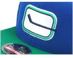 Vancouver Canucks Blockhead Royal Snapback - American Needle -American Needle 7986981816362 5