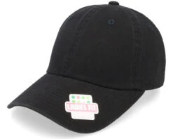 Women's Washed Slouch Black Dad Cap - American Needle