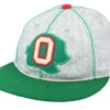 Oakland Oaks Statesman Grey & Dark Green Strapback - American Needle