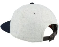 Chicago Whales Statesman Ivory/Navy Snapback - American Needle -American Needle 798698280476 3
