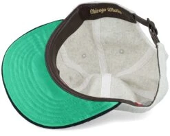 Chicago Whales Statesman Ivory/Navy Snapback - American Needle -American Needle 798698280476 5