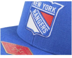 New York Rangers 400 Series Navy Snapback - American Needle -American Needle 798698280773 6