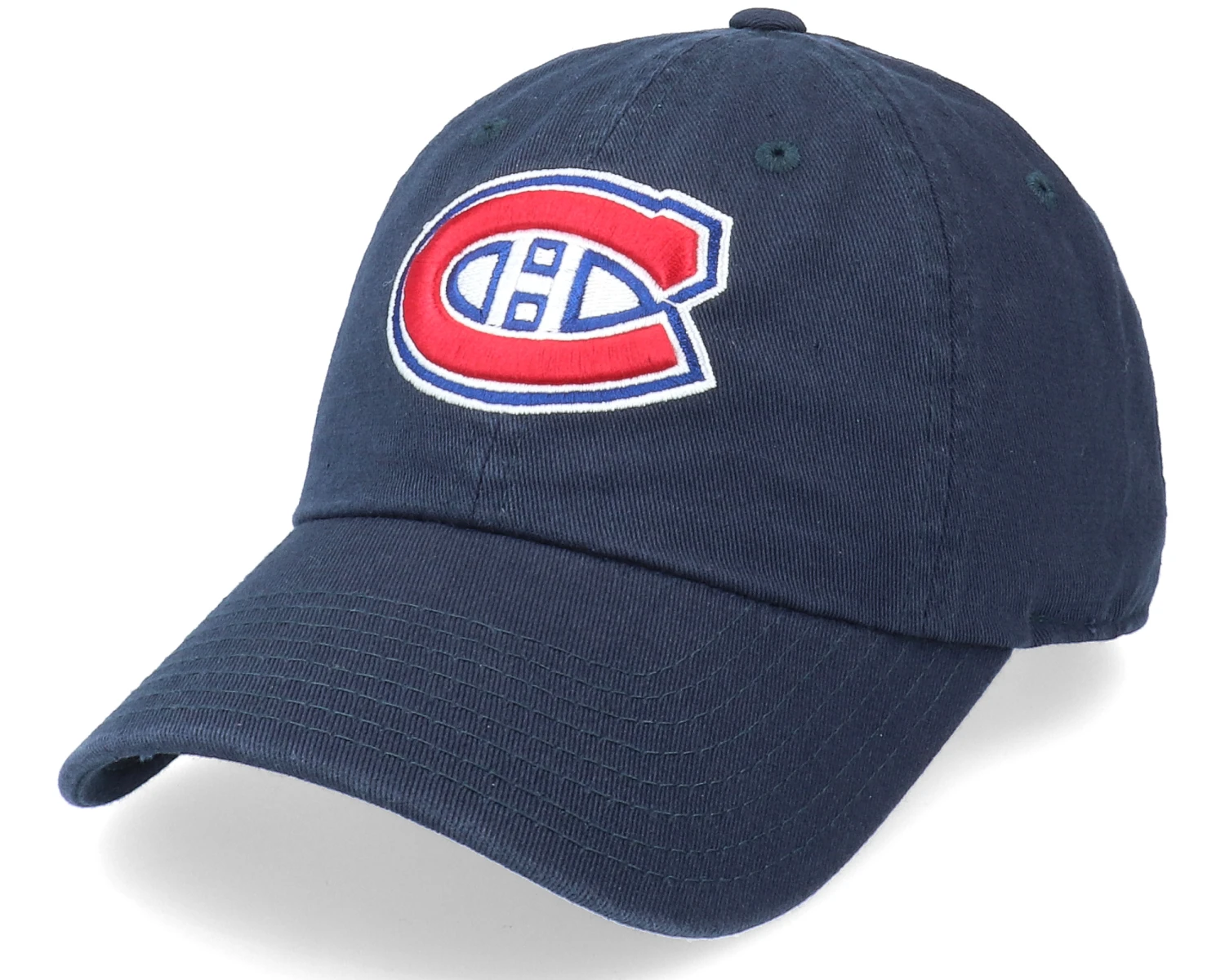 Montreal Canadiens Blue Line Navy Dad Cap - American Needle 1 Montreal Canadiens Blue Line Navy Dad Cap - American Needle