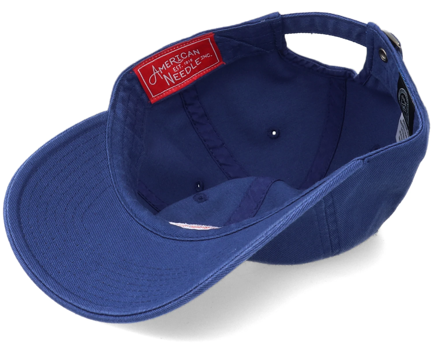 New York Islanders Blue Line Royal Dad Cap - American Needle 4 New York Islanders Blue Line Royal Dad Cap - American Needle - Image 4