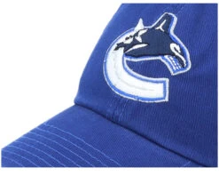 Vancouver Canucks Blue Line Royal Dad Cap - American Needle -American Needle 7986982905508 5