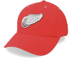 Detroit Red Wings Brushed Canvas Red Adjustable - American Needle