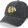 Chicago Blackhawks New Raglin Black Dad Cap - American Needle