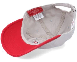 Hollywood Stars Ballpark Grey & Red Dad Cap - American Needle -American Needle 7986985625588 4