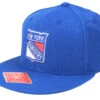 New York Rangers Deep Dish Fitted Royal Fitted - American Needle