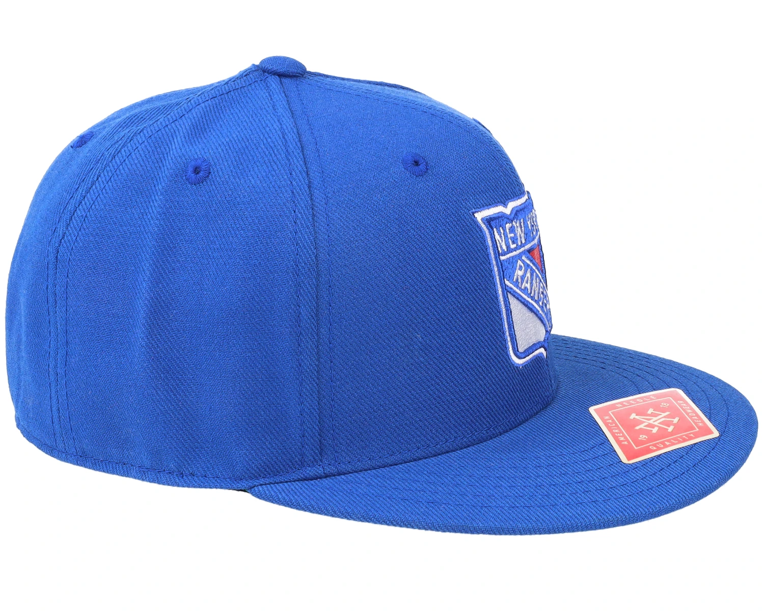 New York Rangers Deep Dish Fitted Royal Fitted - American Needle 4 New York Rangers Deep Dish Fitted Royal Fitted - American Needle - Image 4