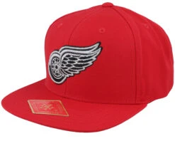 Detroit Red Wings Stafford Dnr Red Snapback - American Needle