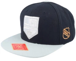 Los Angeles Kings Silver Fox Black Snapback - American Needle