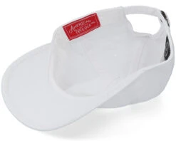 Chicago Blackhawks Blue Line Tonal Snow White Dad Cap - American Needle -American Needle 7986986339682 4