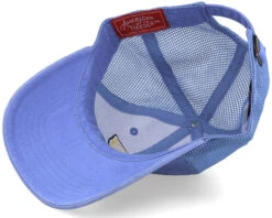 St. Louis Blues Raglan Bones Faded Blue Trucker - American Needle 10 St. Louis Blues Raglan Bones Faded Blue Trucker - American Needle -American Needle 798698634095 5