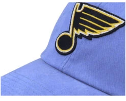 St. Louis Blues Raglan Bones Faded Blue Trucker - American Needle 11 St. Louis Blues Raglan Bones Faded Blue Trucker - American Needle -American Needle 798698634095 6