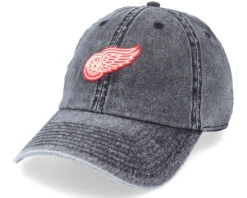 Detroit Red Wings Elston Black Dad Cap - American Needle
