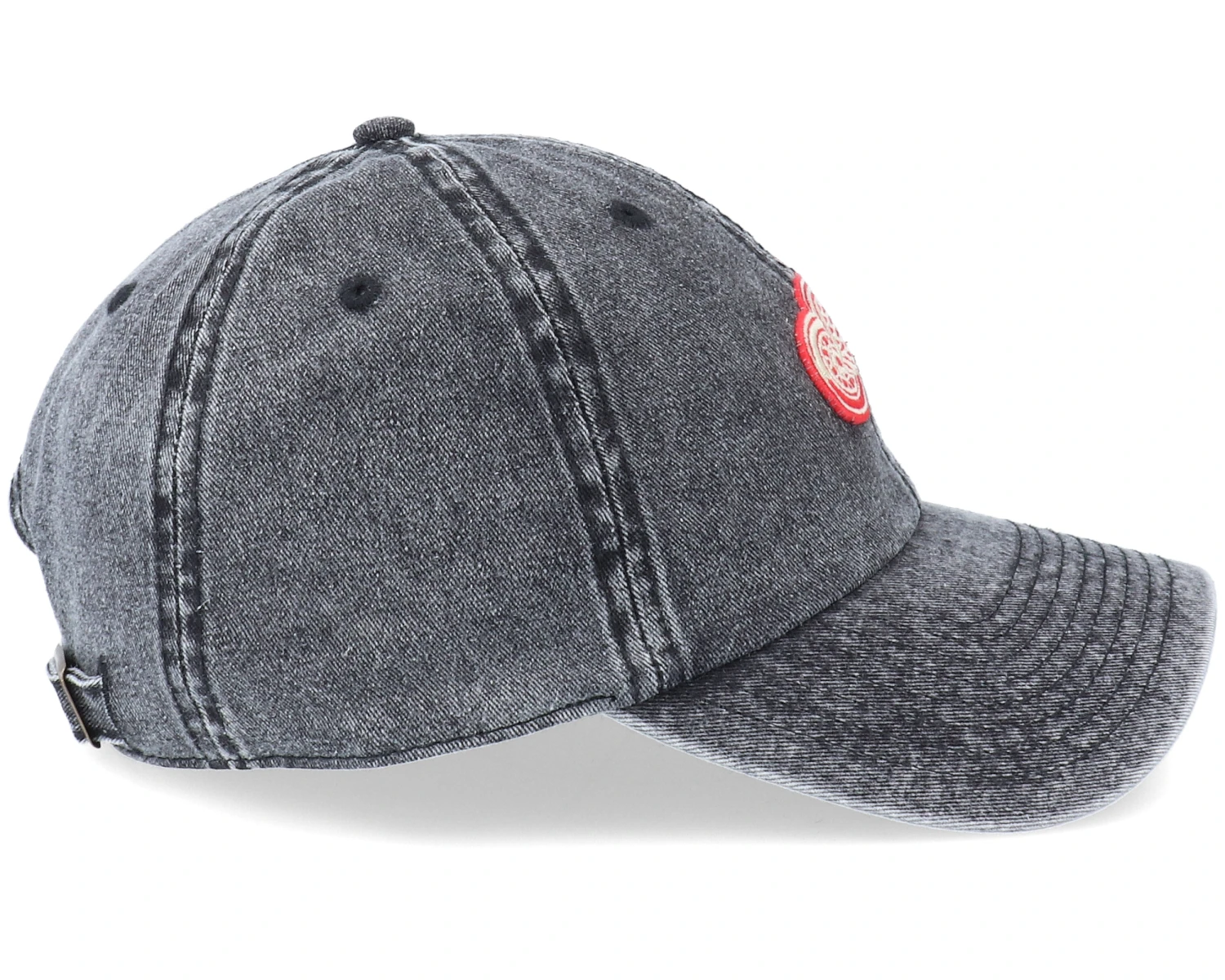 Detroit Red Wings Elston Black Dad Cap - American Needle 3 Detroit Red Wings Elston Black Dad Cap - American Needle - Image 3