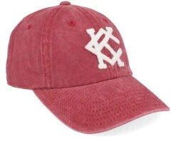 KC All Nations Archive Nl Dark Red Dad Cap - American Needle -American Needle 798698682706 2
