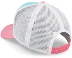 Huntington Beach Riptide Valin Seafoam/White/Pink Trucker - American Needle -American Needle 798698743346 3