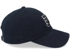Philadelphia Flyers Blue Line Black Dad Cap - American Needle -American Needle 7986987635592 3