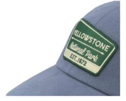 Raglan Bones Yellowstone National Park St. Blue Trucker - American Needle -American Needle 798698768080 6