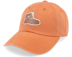 Zion Leatherhead Slouch Burnt Orange Dad Cap - American Needle