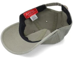 America Conrad Light Olive Dad Cap - American Needle -American Needle 7986987815468 4