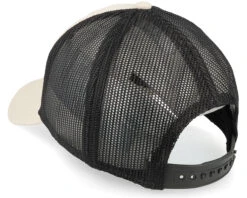 Brush Twill Valin Stone/Black Trucker - American Needle -American Needle 798698797165 3