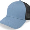Black-Breaker Blue Brush Twill Valin Trucker - American Needle