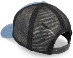 Black-Breaker Blue Brush Twill Valin Trucker - American Needle -American Needle 798698797172 3