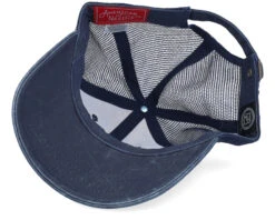 Seattle Kraken Raglan Bones Navy Trucker - American Needle -American Needle 798698798834 5