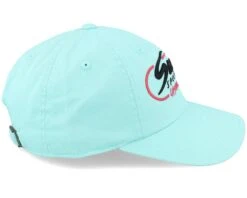 Saugus Speedway Washed Slouch Seafoam Dad Cap - American Needle -American Needle 798698798964 4
