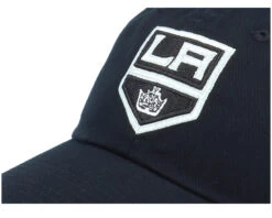Los Angeles Kings Blue Line Black Dad Cap - American Needle -American Needle 7986987990462 5