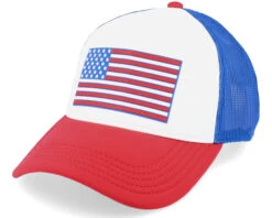 USA Riptide Valin Red/White/Blue Trucker - American Needle