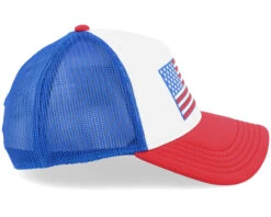 USA Riptide Valin Red/White/Blue Trucker - American Needle -American Needle 798698801572 3