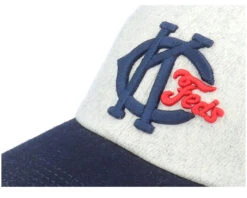 Kansas City Packers Archive Legend Ivory/Navy Dad Cap - American Needle -American Needle 7986988022414 5