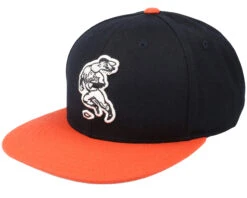 San Fransisco Seals Milb Archive 40 Black/Orange Snapback - American Needle