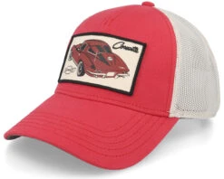 Corvette Vmoto Valin Red Trucker - American Needle