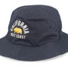 Cali Twill Screen Navy Bucket - American Needle