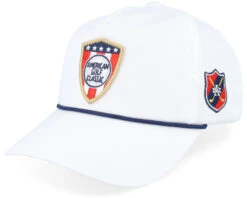 American Golf Classic Lightweight Rope 19Th Hole Golf White Adjustable - American Needle