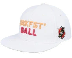 Breakfast Ball Covert 19th Hole Golf White Snapback - American Needle
