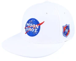 Moon Shot Covert 19th Hole Golf White Snapback - American Needle