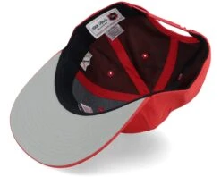 Mulligan Covert 19Th Hole Golf Red Snapback - American Needle -American Needle 798698814855 5