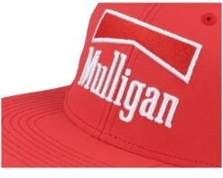 Mulligan Covert 19Th Hole Golf Red Snapback - American Needle -American Needle 798698814855 6