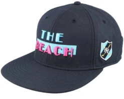 The Beach Covert 19th Hole Golf Black Snapback - American Needle