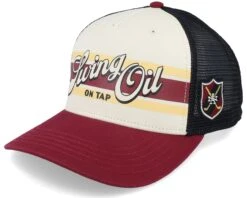 Swing Oil Sinclair Ivory/Maroon Trucker - American Needle