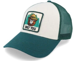 Smokey Bear Valin Evergreen/Ivory Trucker - American Needle