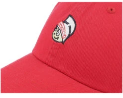 Hankyu Braves Mirco Slouch Red Dad Cap - American Needle -American Needle 798698819522 5