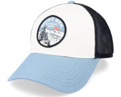 Rocky Mountain Valin Black/Ivory/Blue Trucker - American Needle